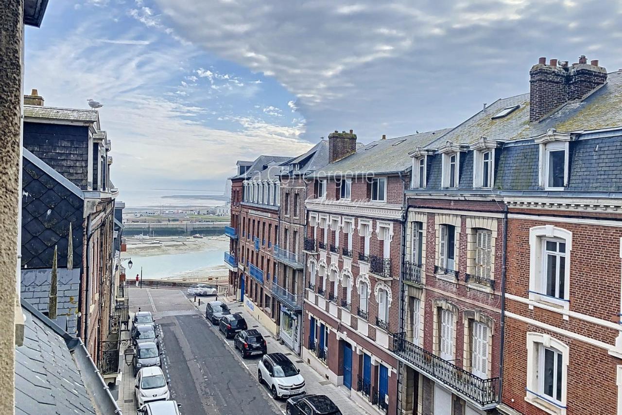 Th 23 - Appartement Vue Sur Le Port Le Treport Luaran gambar
